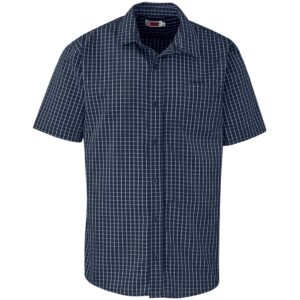 Mens Short Sleeve Aston Shirt - Navy