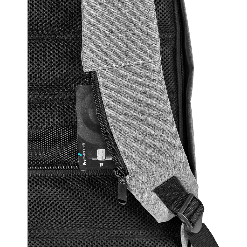 Swiss Cougar Tallinn Anti-Theft Recycled PET Laptop Backpack - Image 2