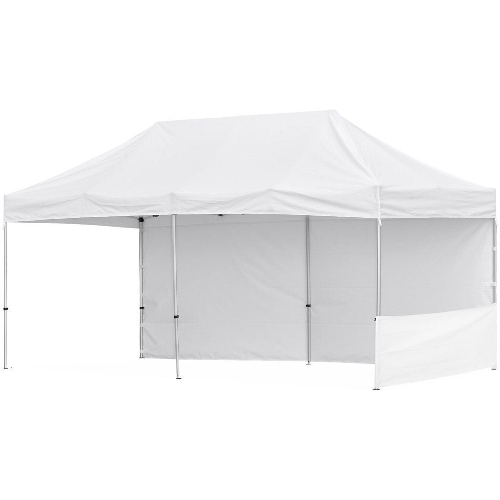 Ovation Sublimated Gazebo 6m X 3m - 1 Short Half-Wall Skin - 1 Long Full-Wall Skin - Image 7