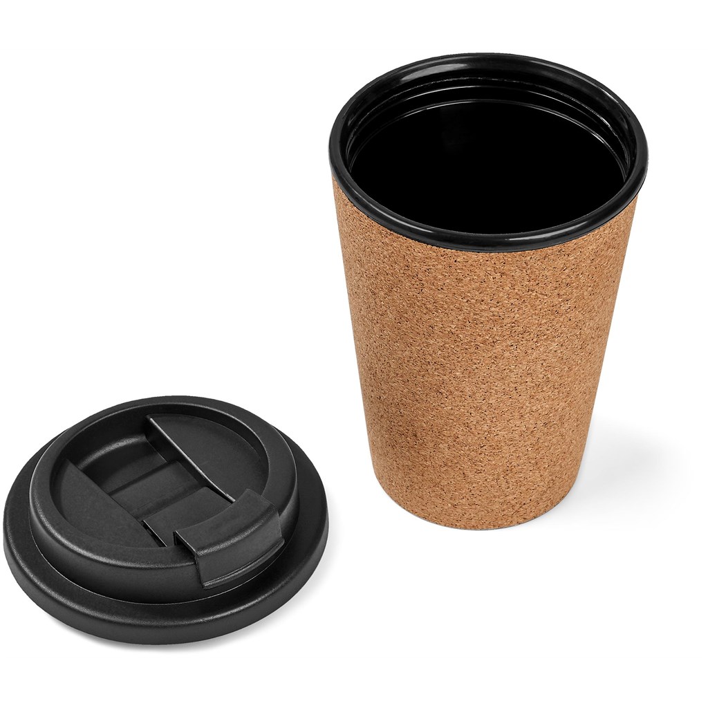 Okiyo Joki Cork & Wheat Straw Double-Wall Tumbler – 350ml - Image 5