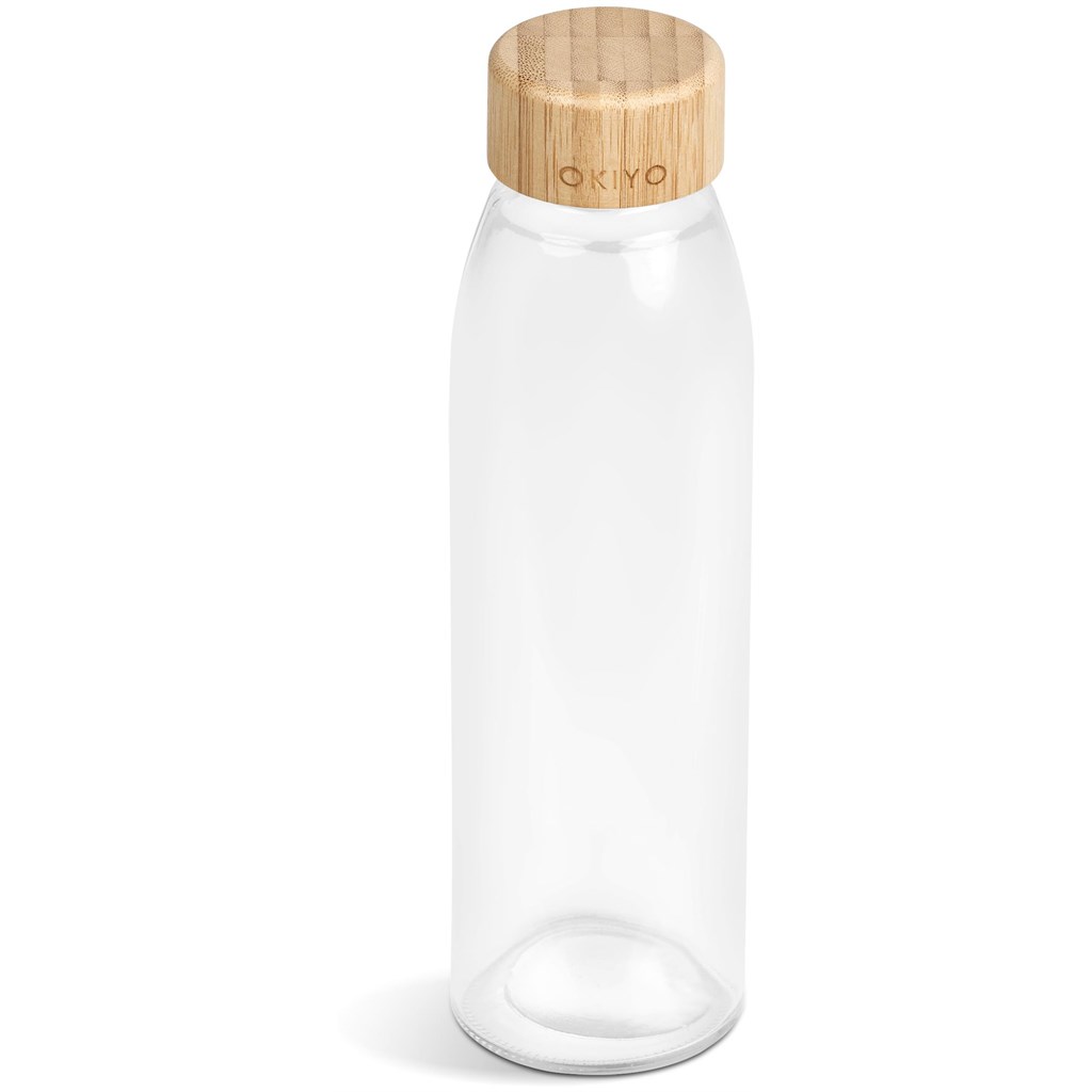 Okiyo Wabi-Sabi Glass Water Bottle - 500ml - Image 7