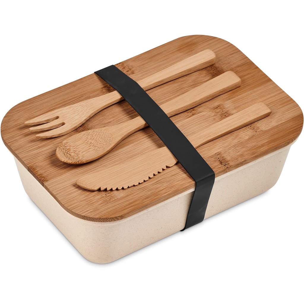 Kooshty Natura Plus Bamboo Fibre Lunch Box Set - Image 6