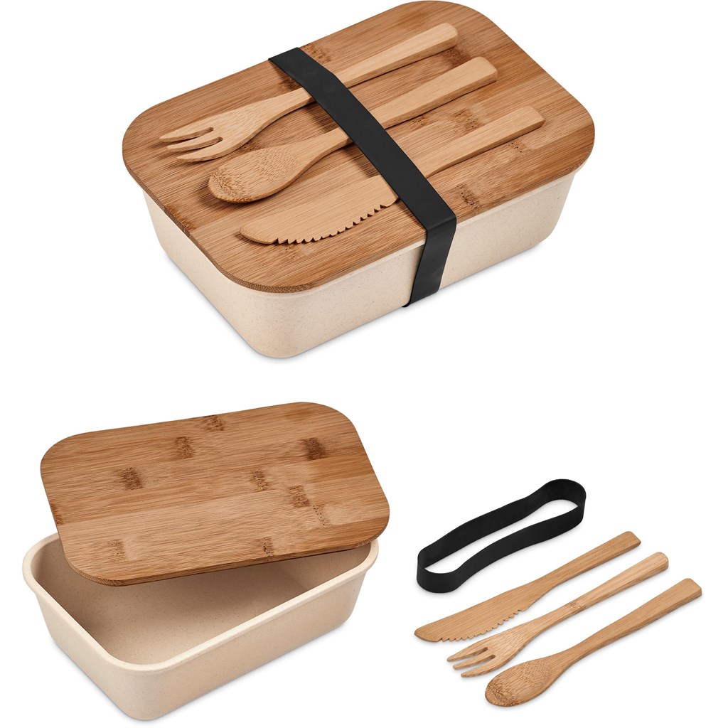 Kooshty Natura Plus Bamboo Fibre Lunch Box Set - Image 2