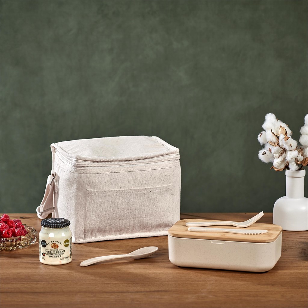Okiyo Kura Cotton & Wheat Straw Lunch Set - Image 6