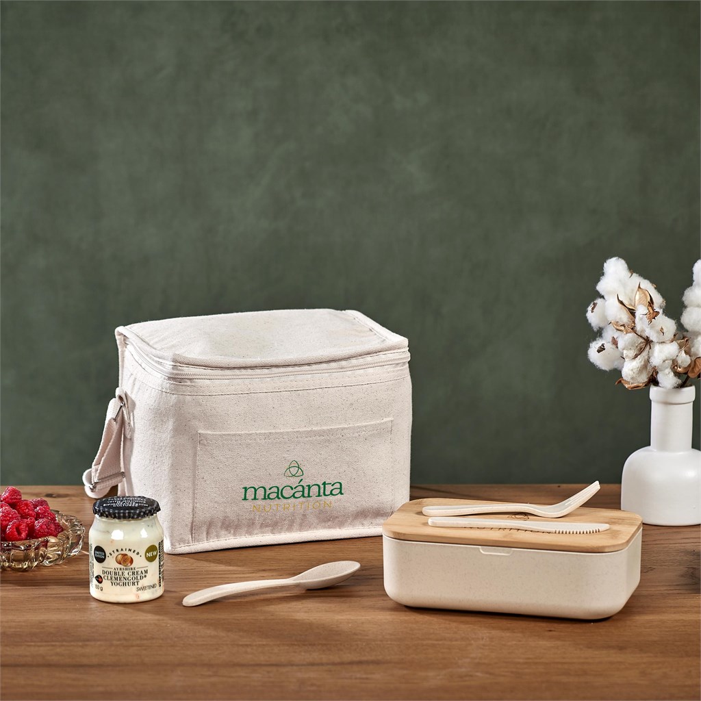 Okiyo Kura Cotton & Wheat Straw Lunch Set - Image 5