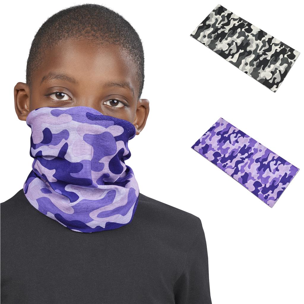 Kids Camo Flexi Tubular Bandana - Image 4