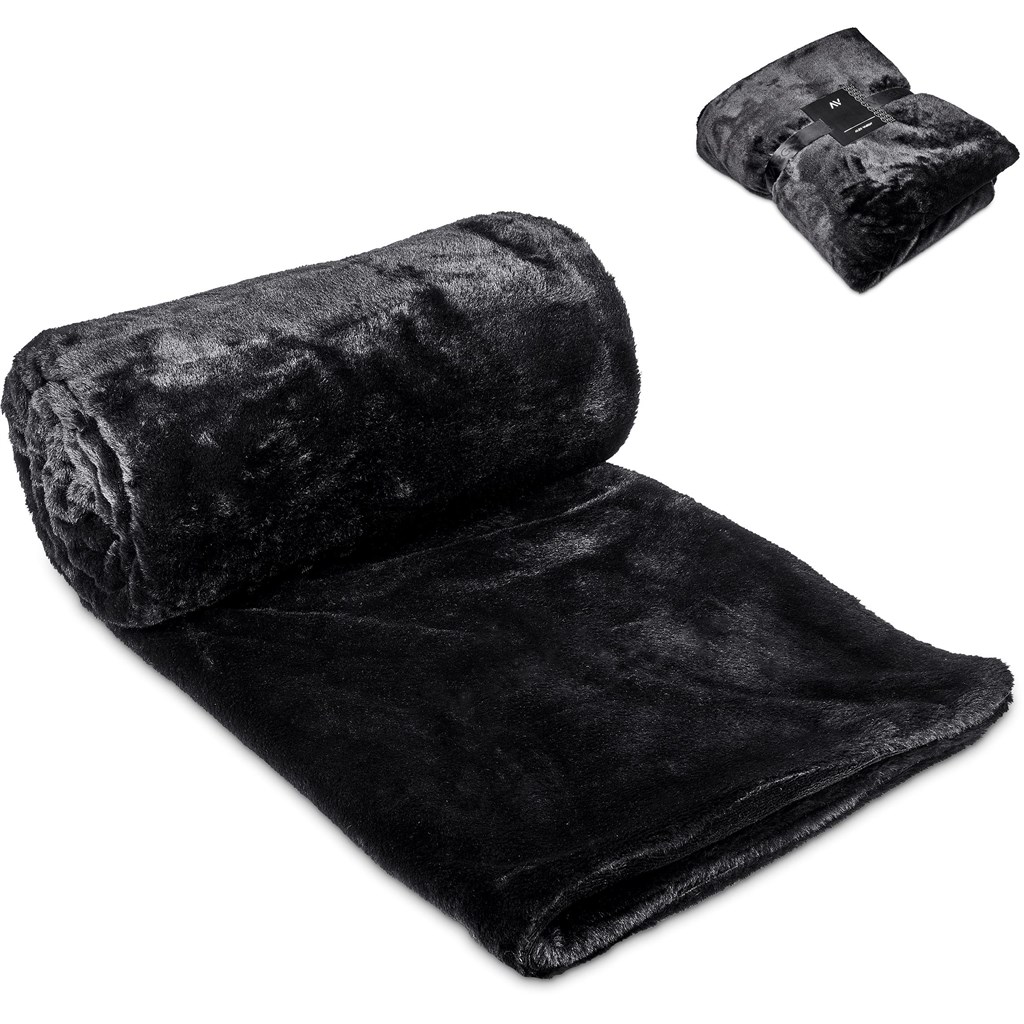 Alex Varga Palazzo Faux Fur Fleece Blanket - Image 3