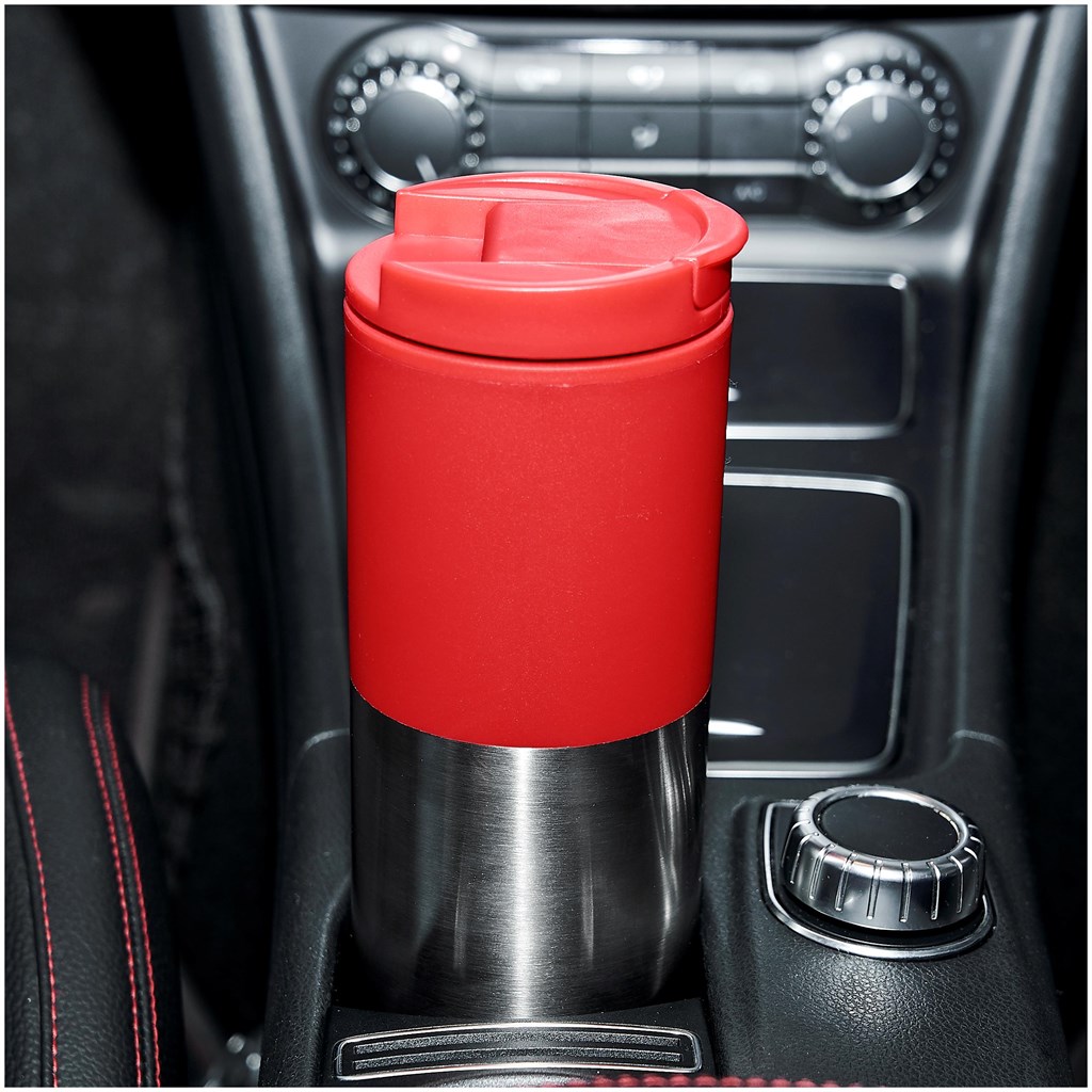 Kooshty Typhoon Stainless Steel & Plastic Double-Wall Tumbler - 450ml - Image 2