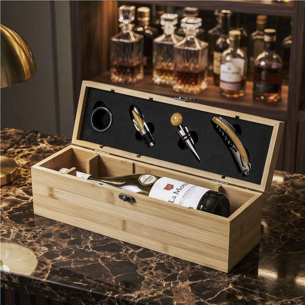 Okiyo Wainoka Bamboo Wine Set - Image 5