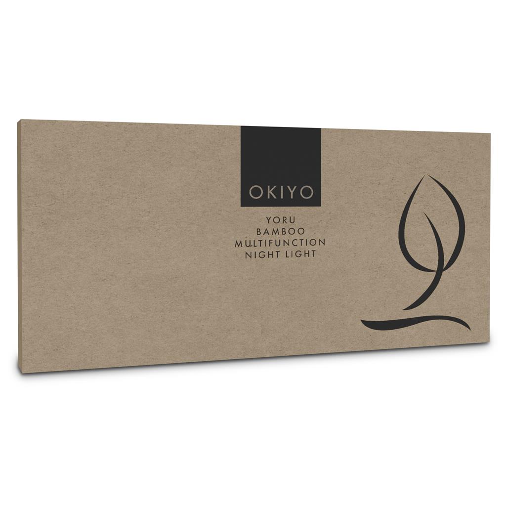 Okiyo Yoru Bamboo Wireless Charger & Night Light - Image 8