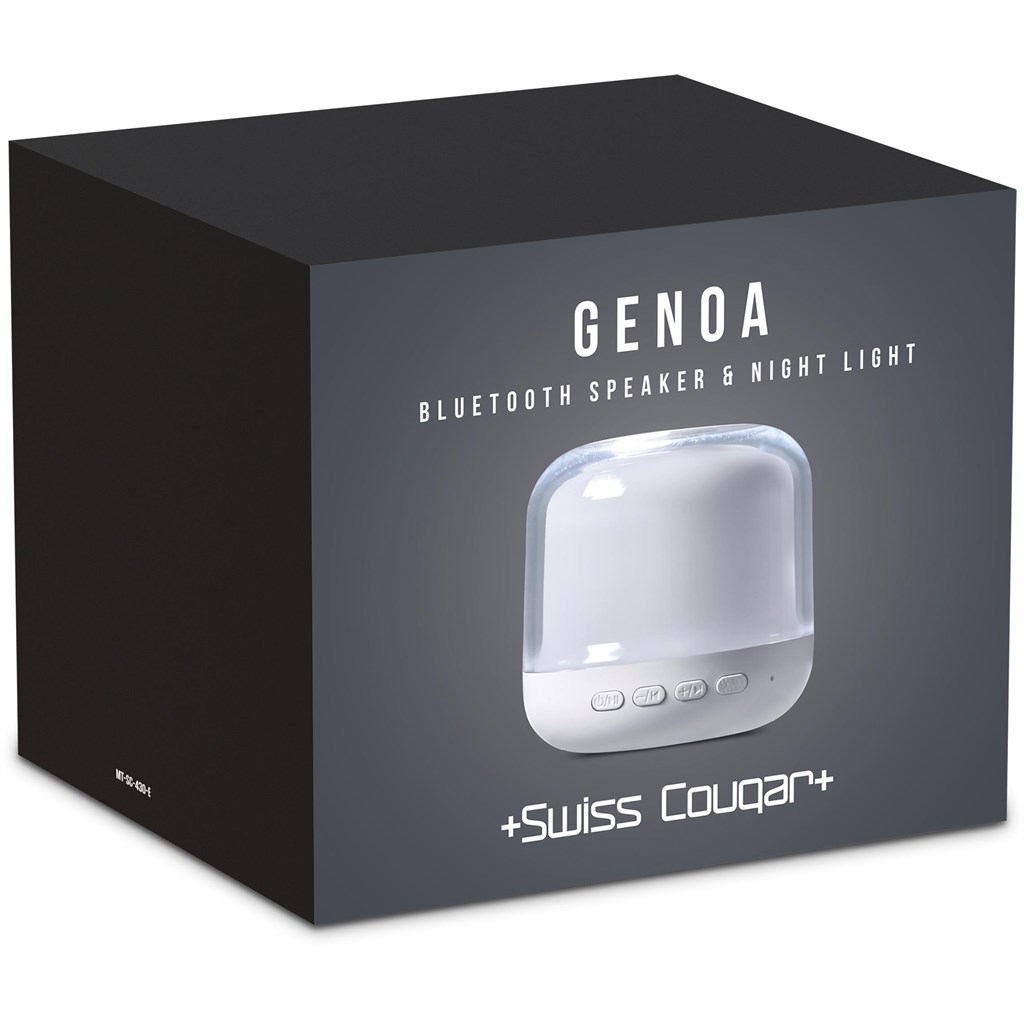 Swiss Cougar Genoa Bluetooth Speaker & Night Light - Image 12