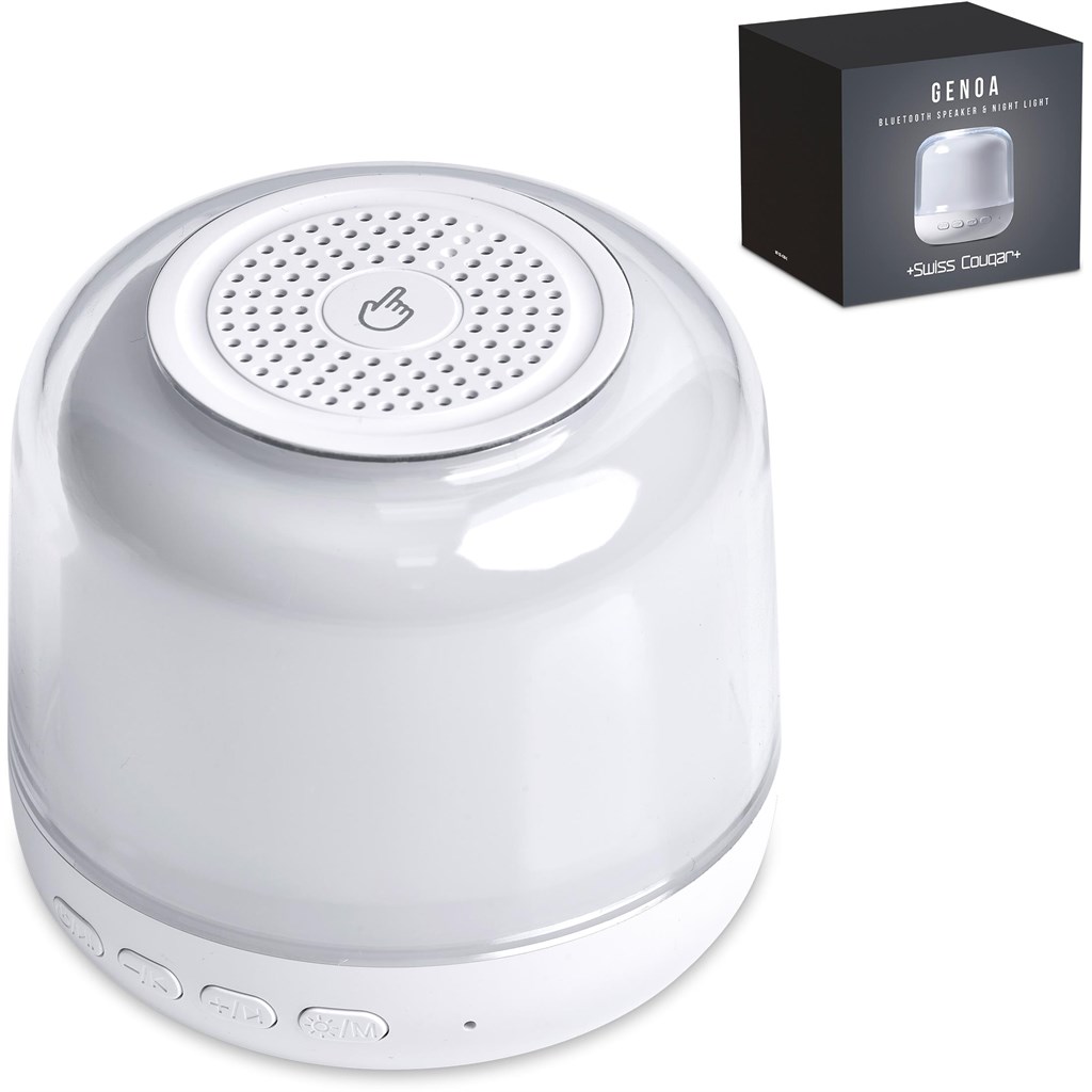 Swiss Cougar Genoa Bluetooth Speaker & Night Light - Image 8