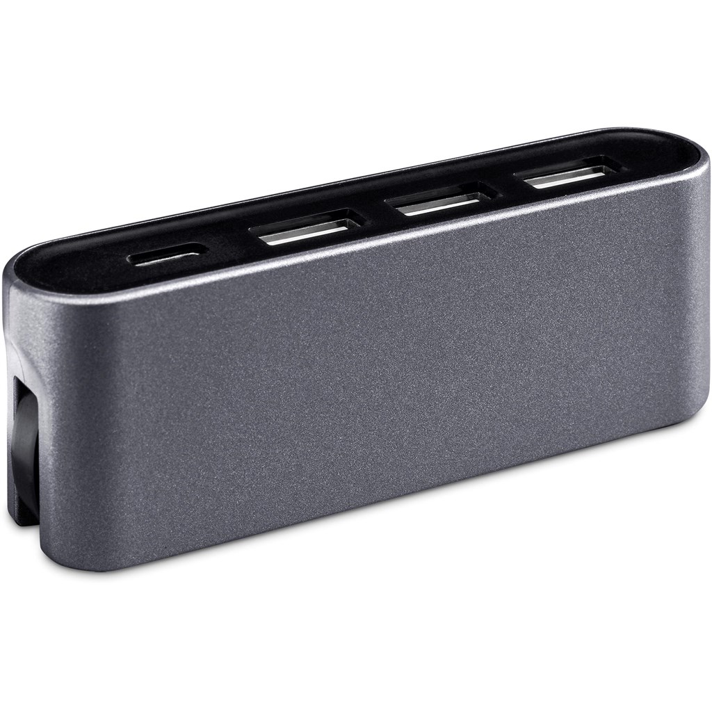 Swiss Cougar Dubai USB Hub - Gun Metal - Image 8