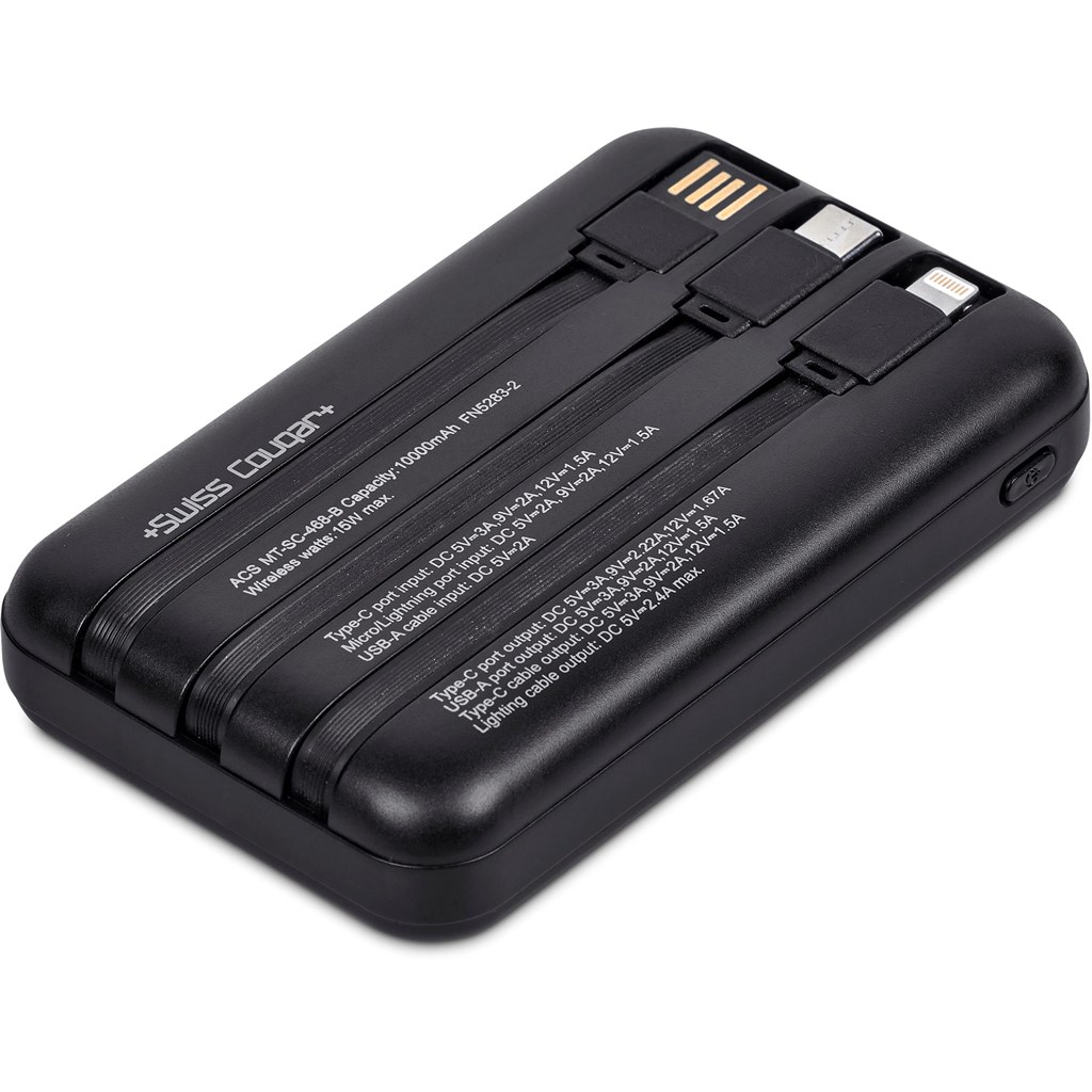 Swiss Cougar Argos Fast Charge 20W Wireless Charging Magnetic Power Bank - 10 000mAh - Image 10