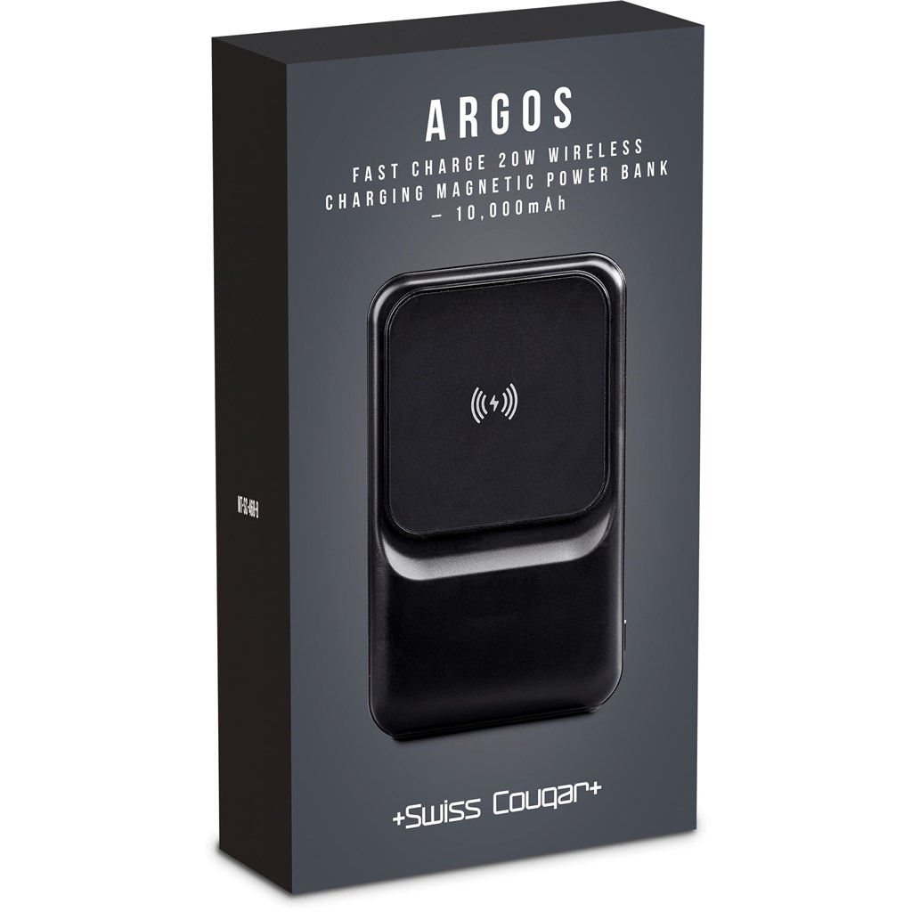 Swiss Cougar Argos Fast Charge 20W Wireless Charging Magnetic Power Bank - 10 000mAh - Image 6