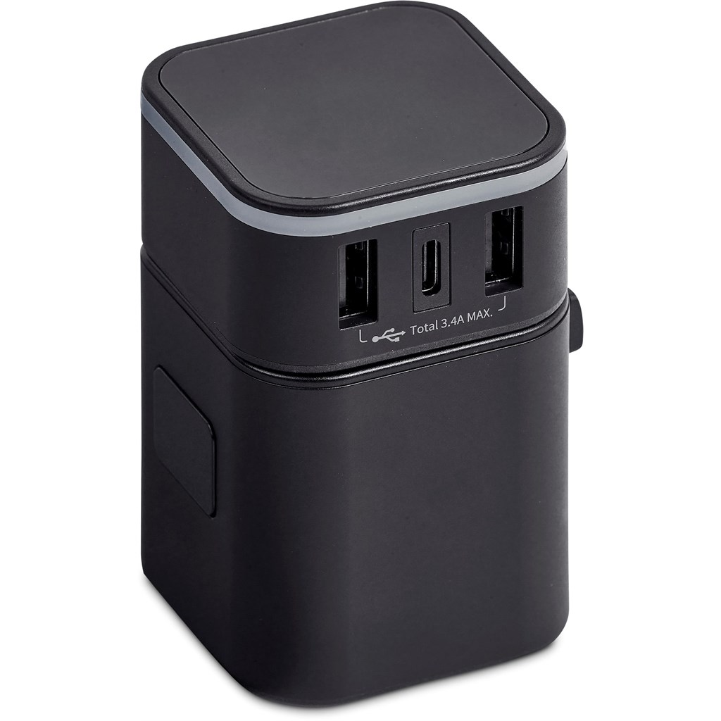 Swiss Cougar Frankfurt World Travel Adaptor - Image 3