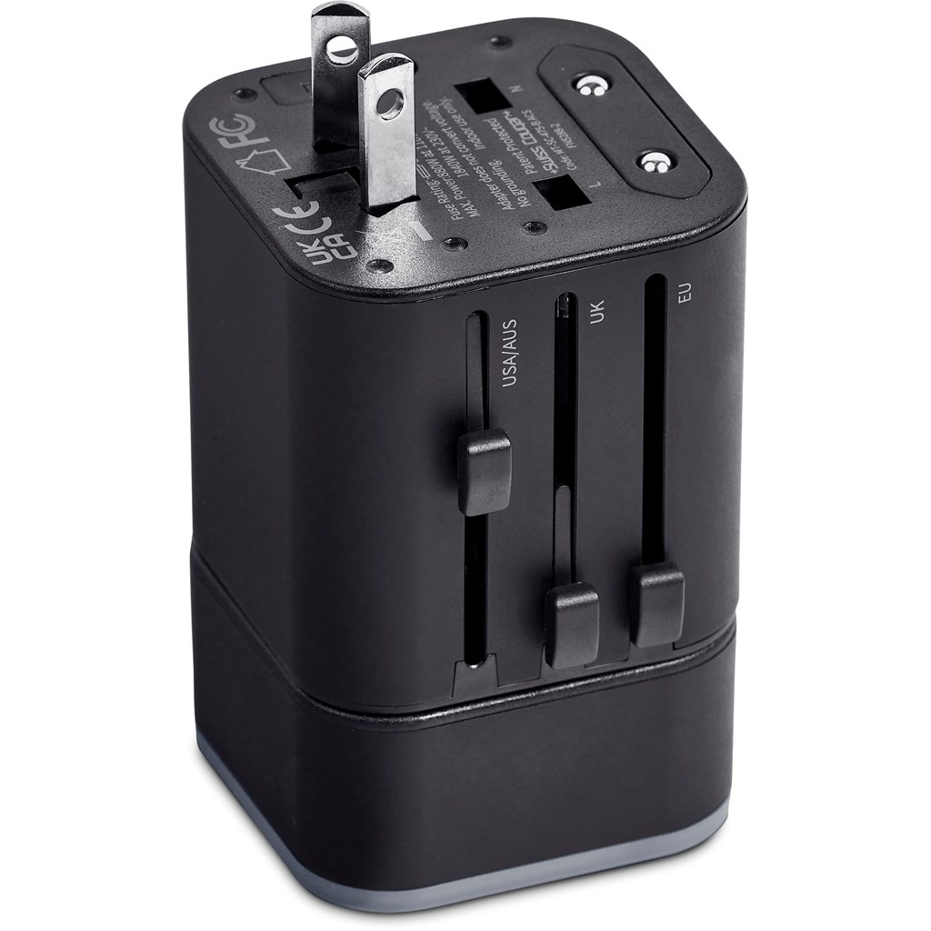 Swiss Cougar Frankfurt World Travel Adaptor - Image 12