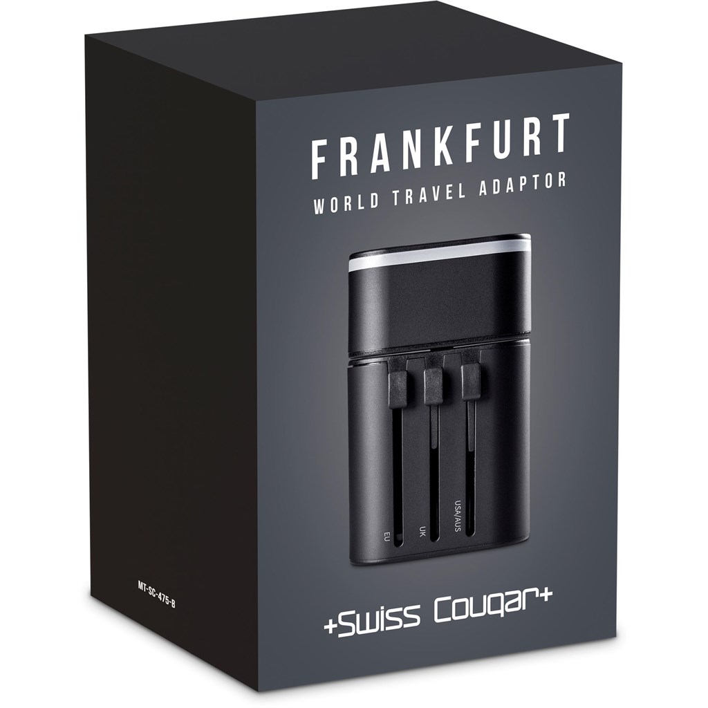 Swiss Cougar Frankfurt World Travel Adaptor - Image 14