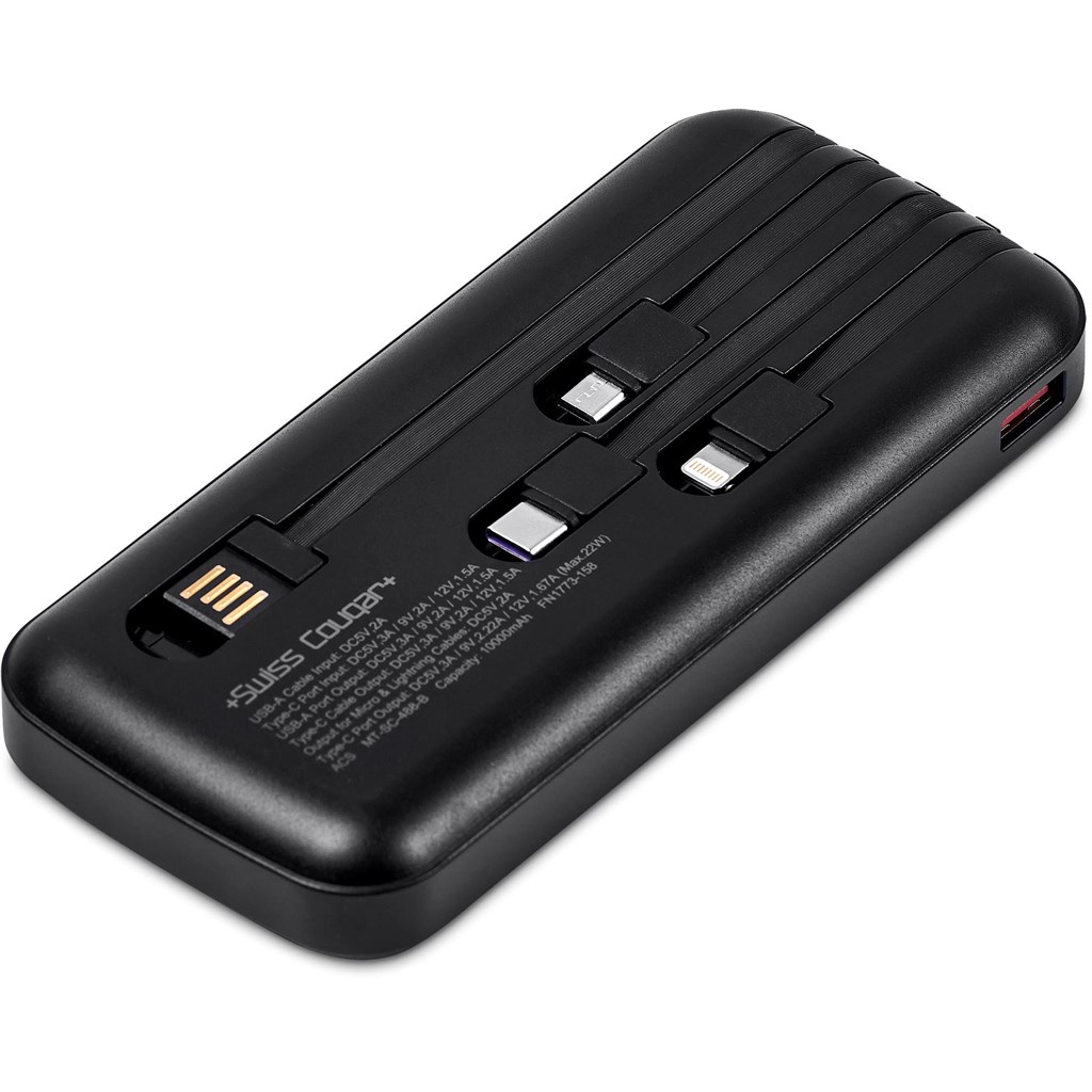 Swiss Cougar Bratislava Fast Charge 22.5W Power Bank - 10 000mAh - Image 5