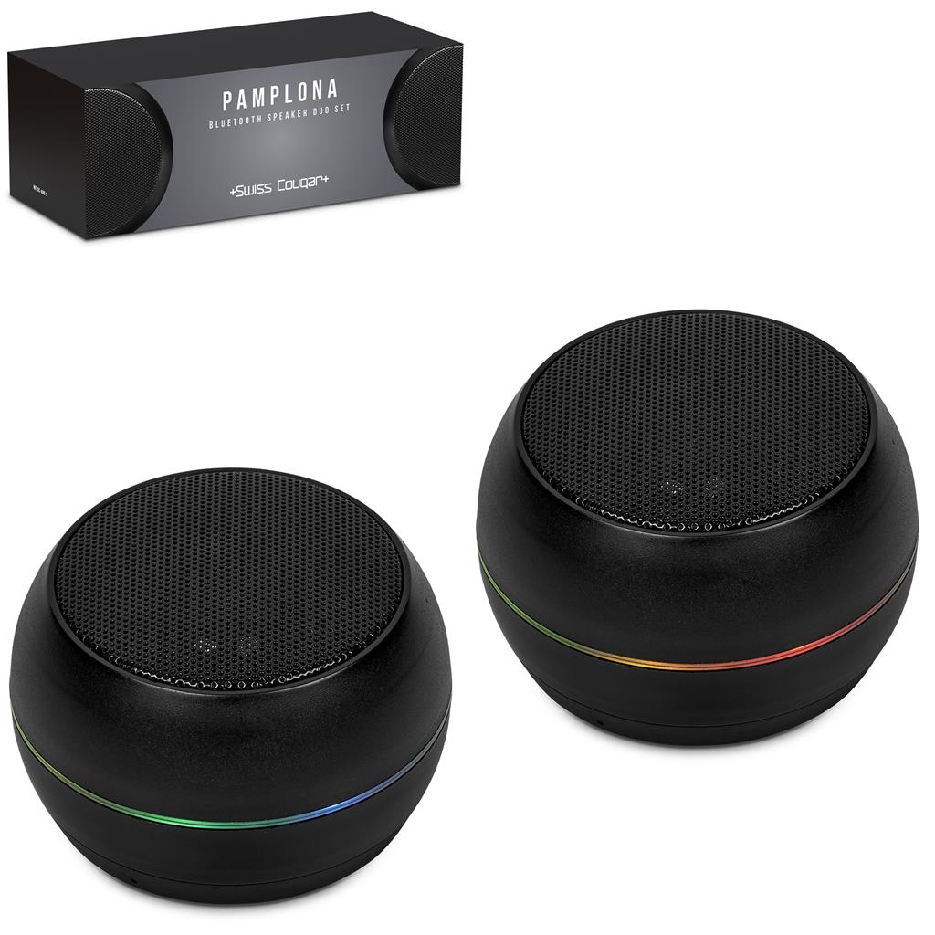 Swiss Cougar Pamplona Bluetooth Speaker Duo Set - Image 4
