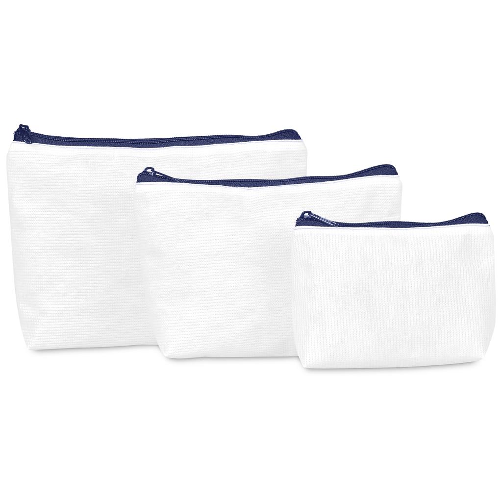 Pre-Production Sample Hoppla Recycled PET Stitch-Bond Mini Toiletry Bag - Image 13