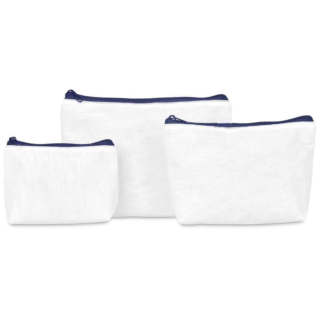 Pre-Production Sample Hoppla Leanne Recycled PET Stitch-Bond Maxi Toiletry Bag - Image 14