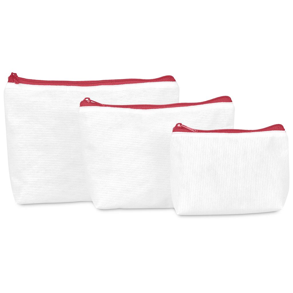 Pre-Production Sample Hoppla Leanne Recycled PET Stitch-Bond Maxi Toiletry Bag - Image 10