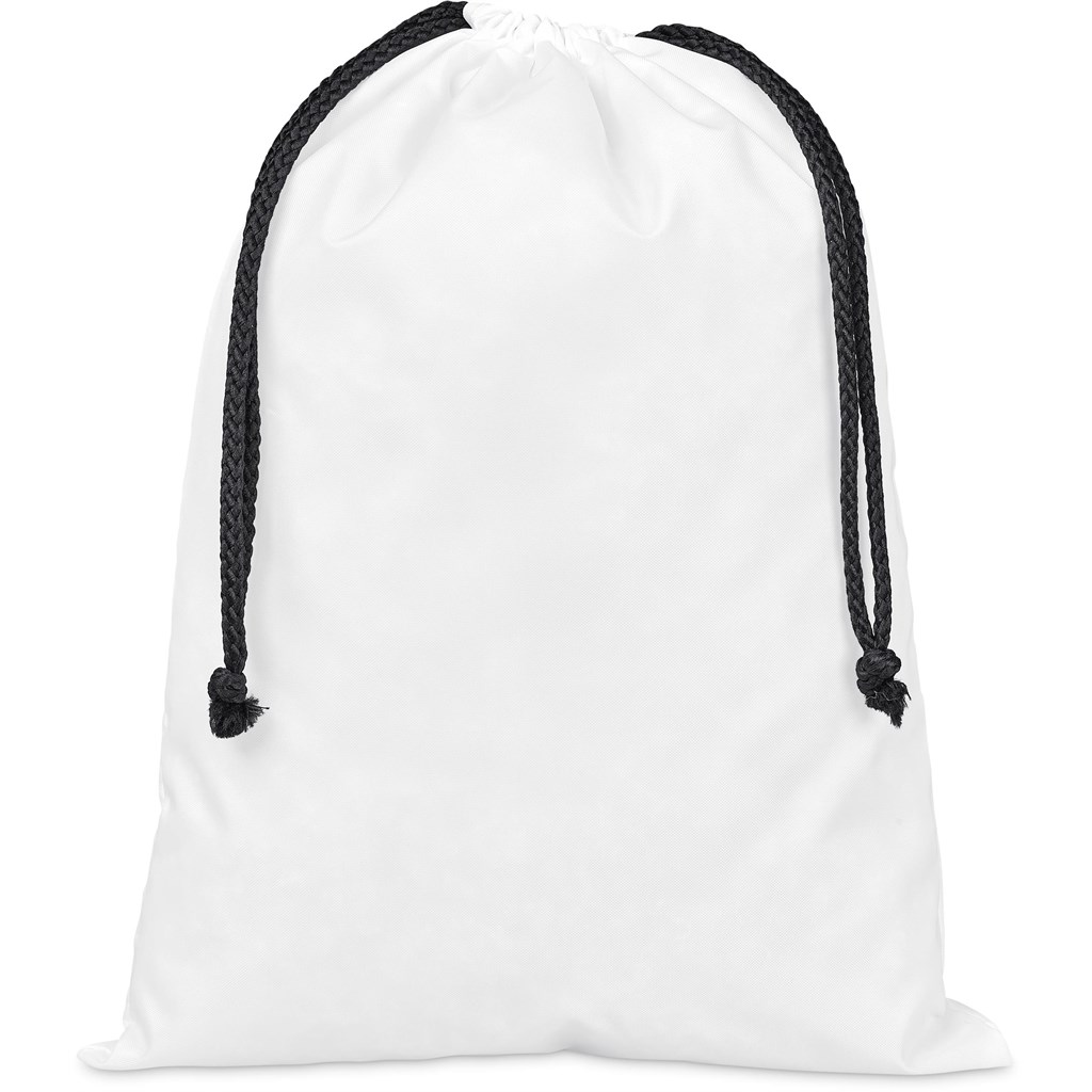 Pre-Production Sample Hoppla Pacific Maxi Polyester Drawstring Pouch - Image 2