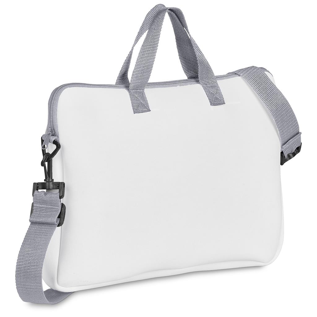 Pre-Production Sample Hoppla Nimbus Neoprene Laptop Sleeve with Handles & Shoulder Strap – 15 -16 in - Image 5