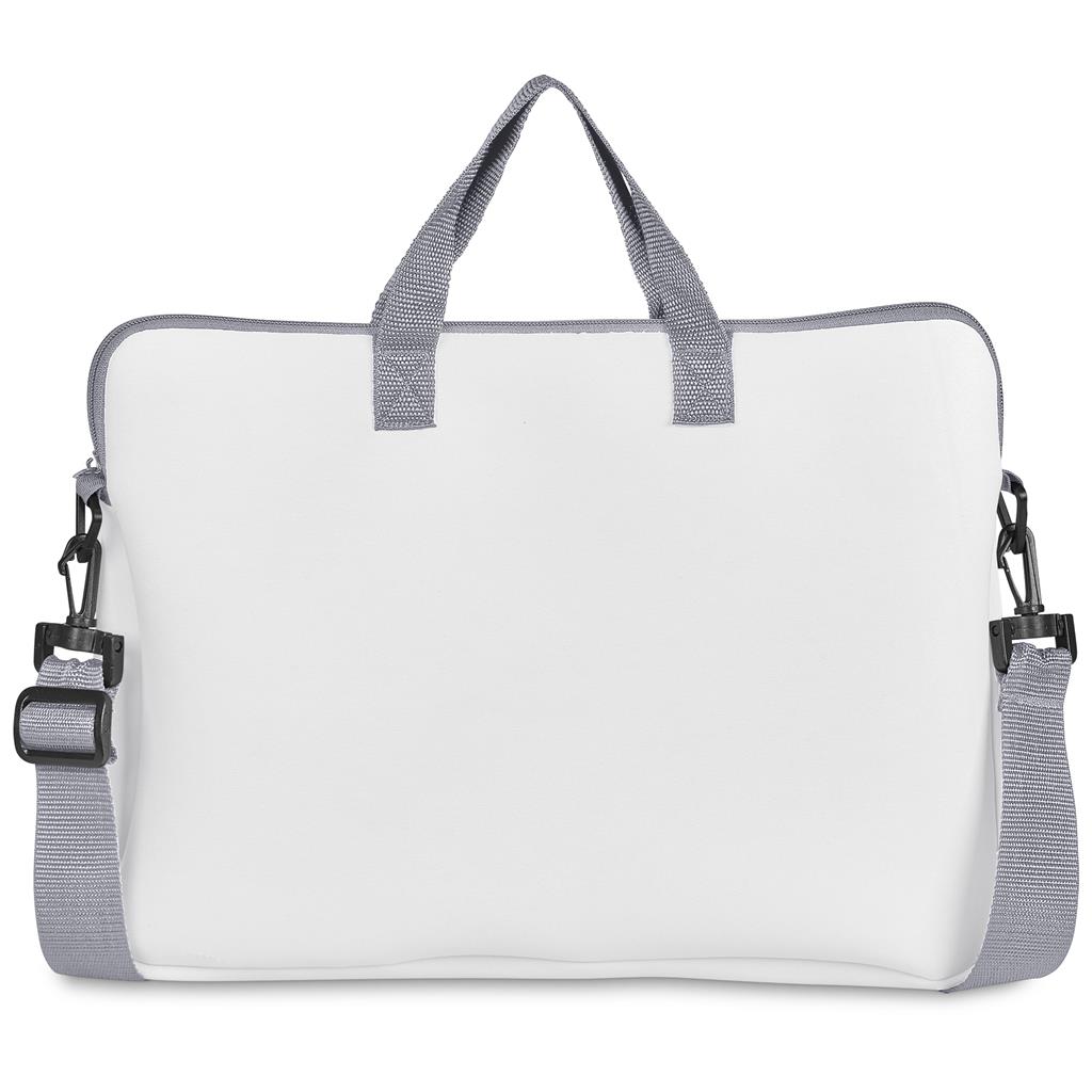 Pre-Production Sample Hoppla Nimbus Neoprene Laptop Sleeve with Handles & Shoulder Strap – 15 -16 in - Image 2