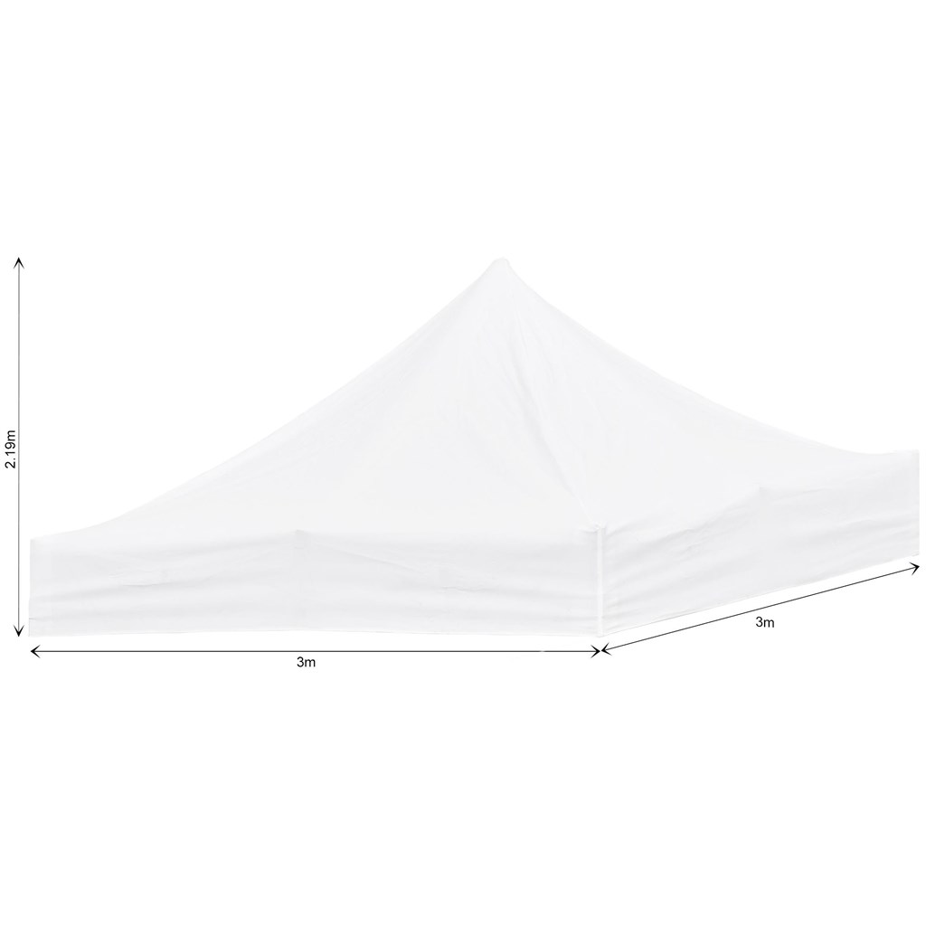 Ovation Sublimated Gazebo 3m X 3m - Roof (Excludes Hardware) - Image 2