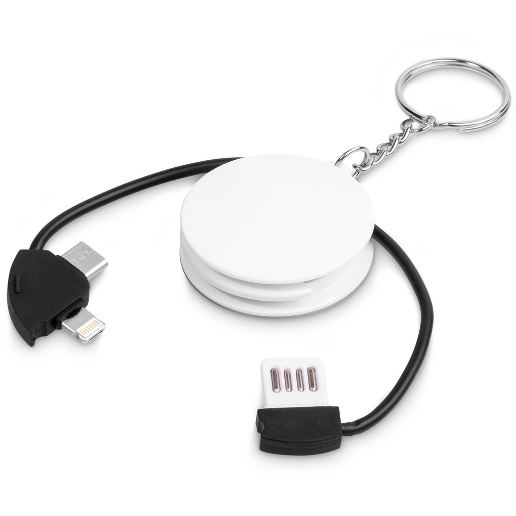 Altitude Oco Bottle Opener Keyholder with Charging Cable - Image 3