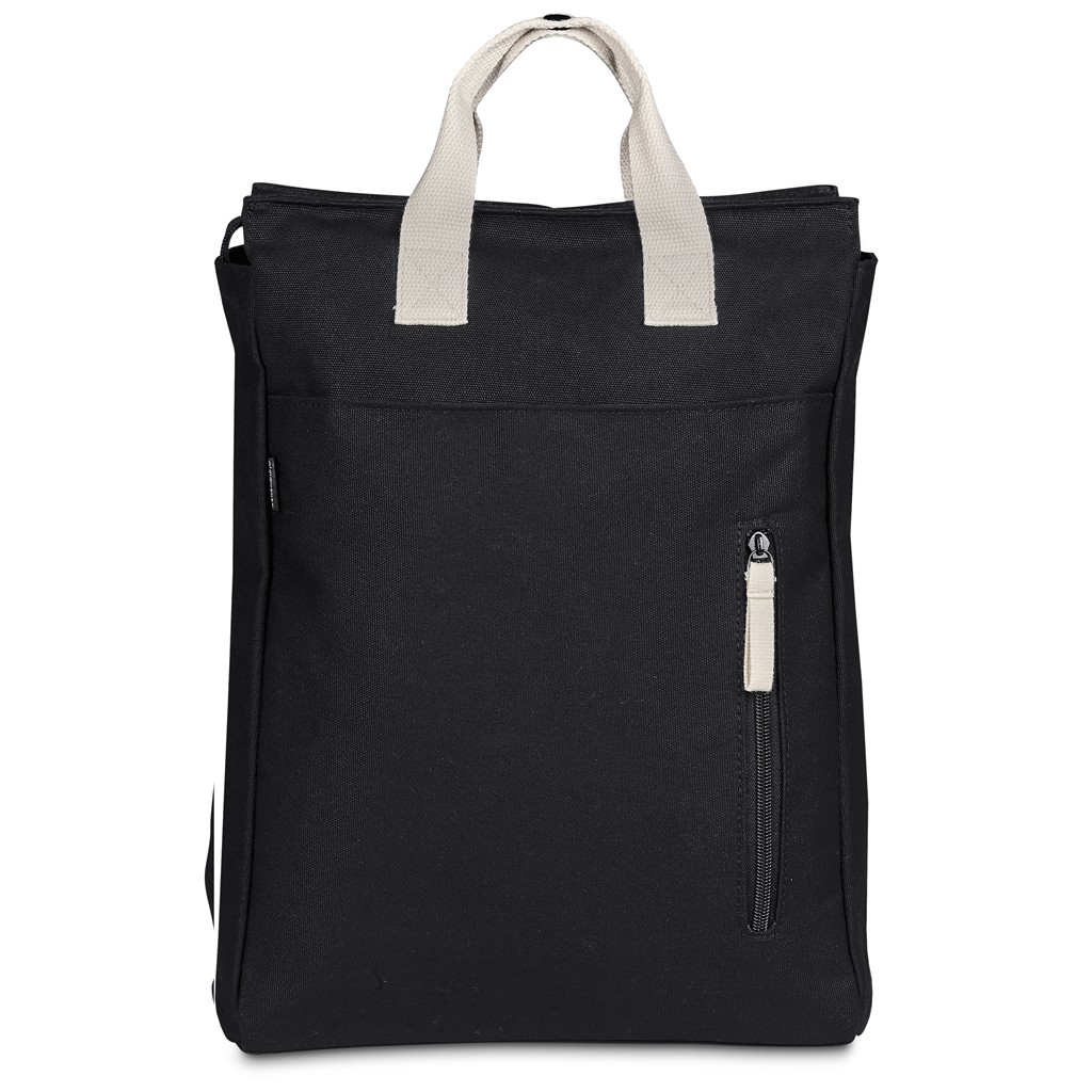 Serendipio Cityline Cotton Canvas Laptop Backpack - Image 11