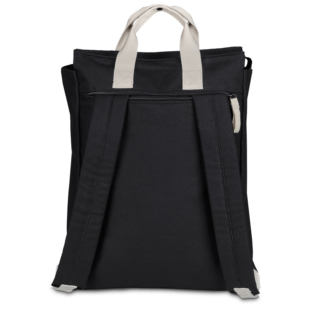 Serendipio Cityline Cotton Canvas Laptop Backpack - Image 14