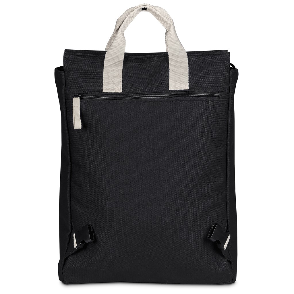Serendipio Cityline Cotton Canvas Laptop Backpack - Image 10
