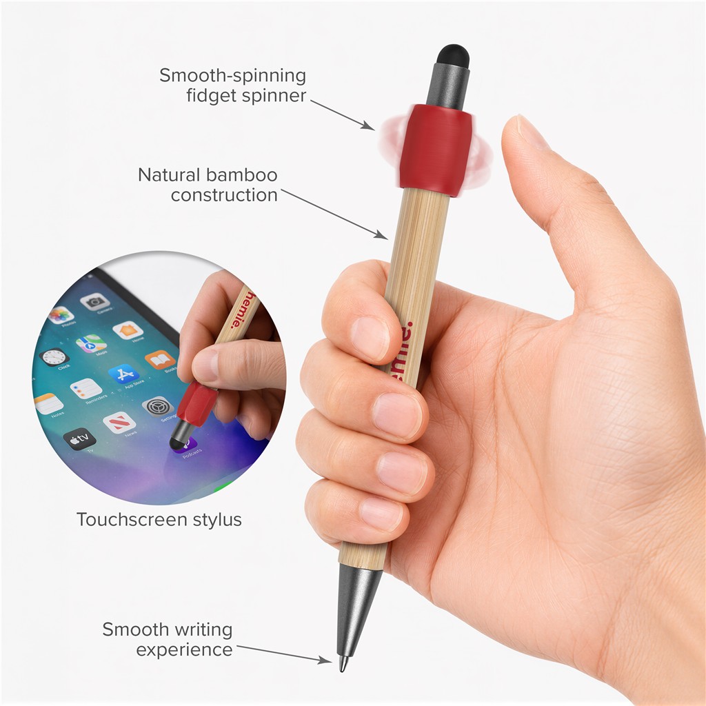 Altitude Zendo Spinner Stylus Ball Pen - Image 2